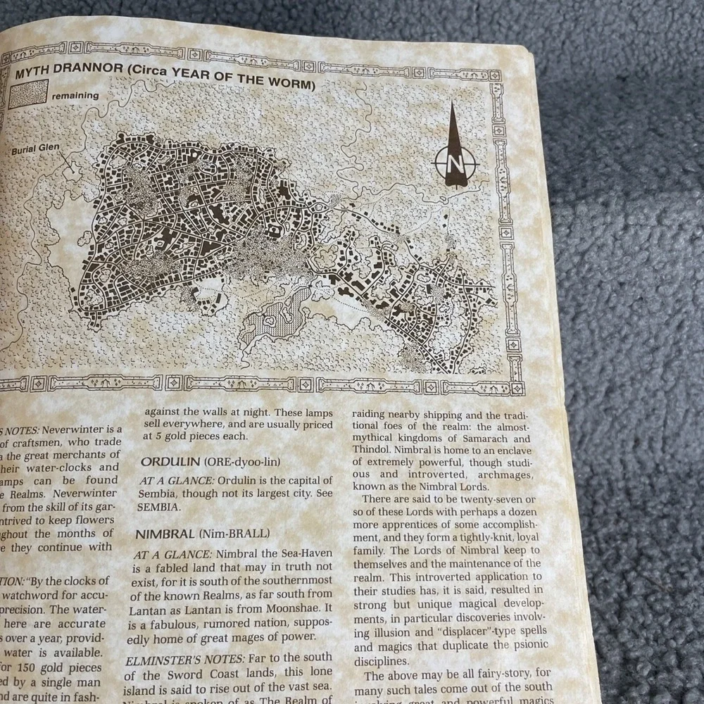 AD&D Forgotten Realms Cyclopedia of‎ the Realms TSR
